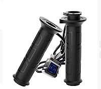 Vista 1 de Empuñaduras calefactadas con bloqueo para motocicleta, calentadores de motocicleta de 7/8" 12V