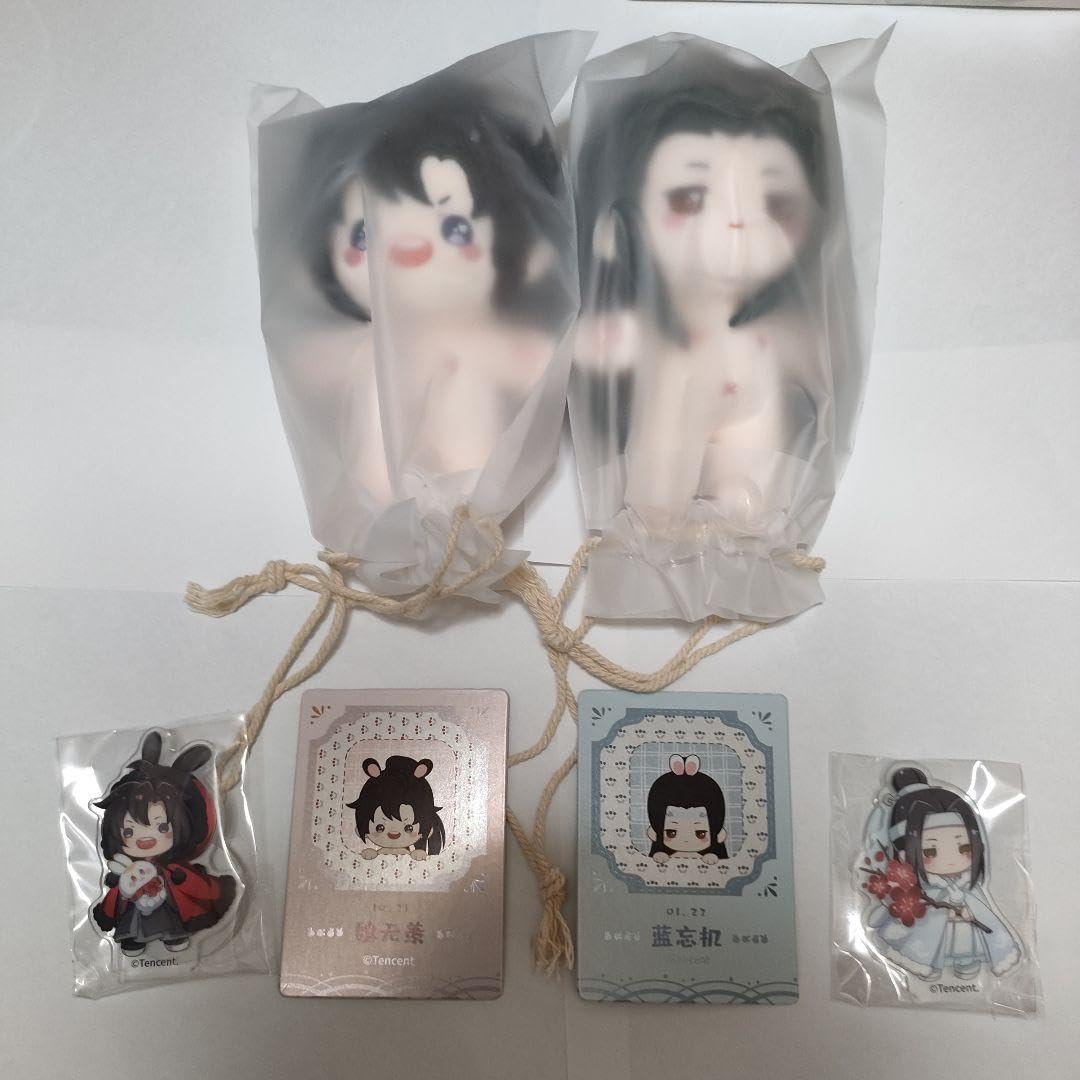 Amazon.co.jp: 魔道祖師 kaze 10cm ぬいぐるみセット 骨なし 初回版 髪 
