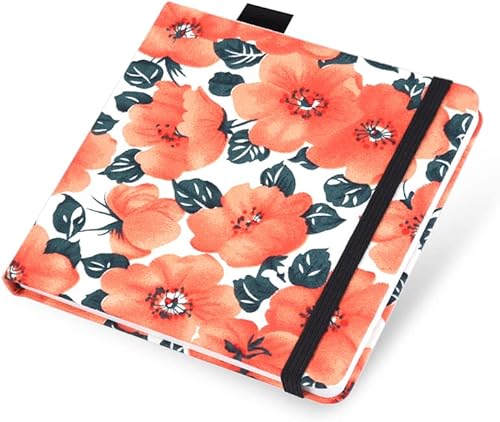 Vista 11 de qianshan Cuaderno de bocetos de acuarela, cuaderno cuadrado portátil de tela de 5 x 5 pulgadas, 20 hojas de papel de dibujo texturizado de acuarela