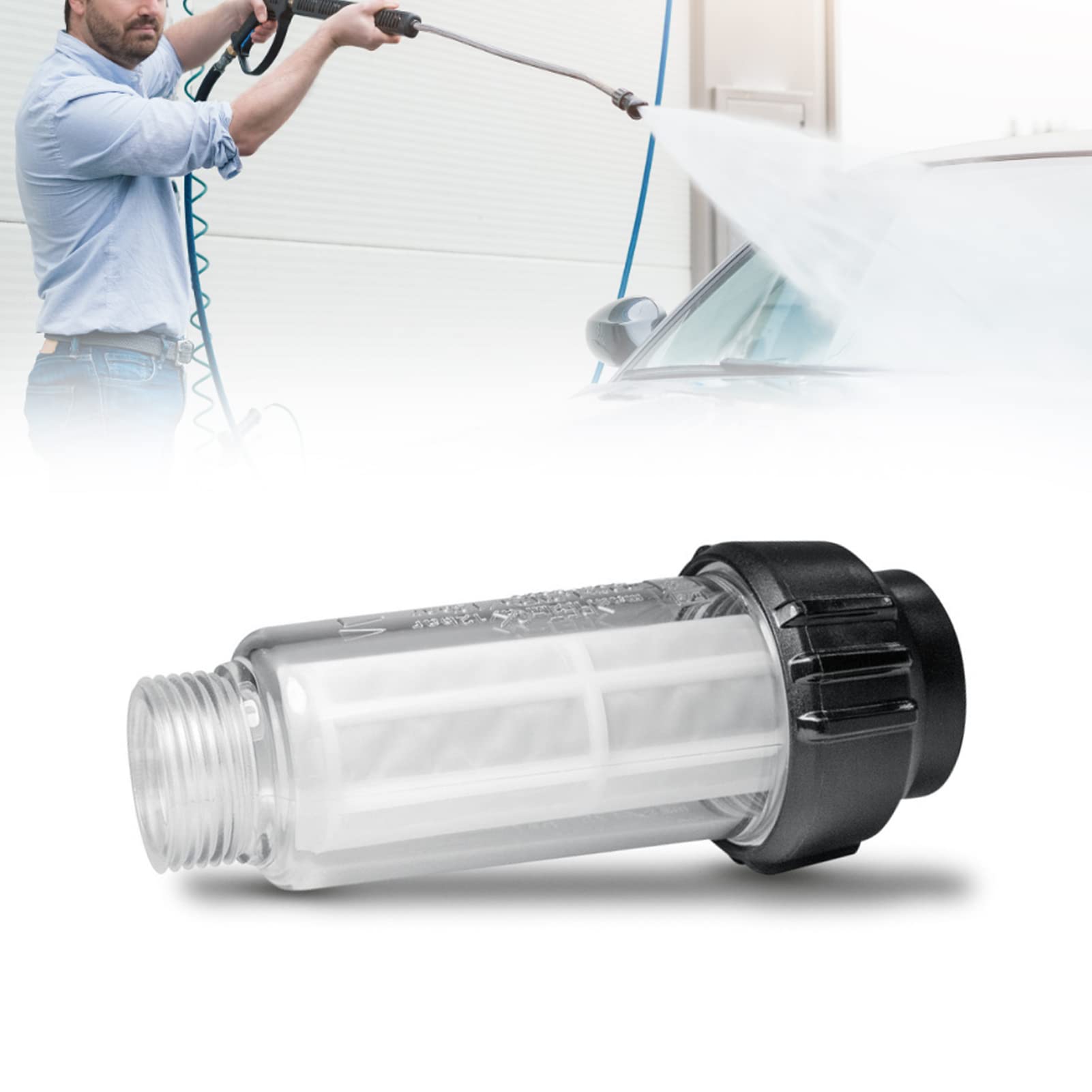 Amazon.com: FLEXMAN Water Inlet Filter, Transparent ABS