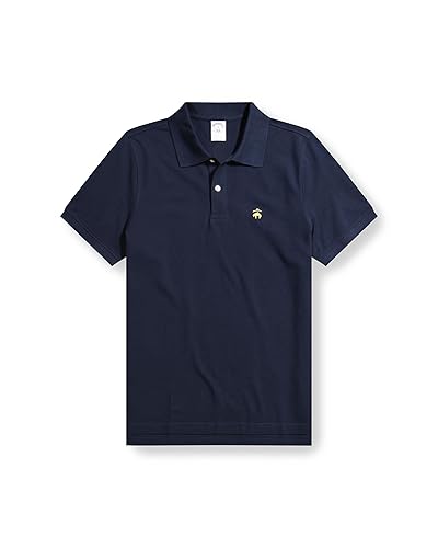 Brooks Brothers Men's Short Sleeve Cotton Pique Stretch Logo Polo Shirt
