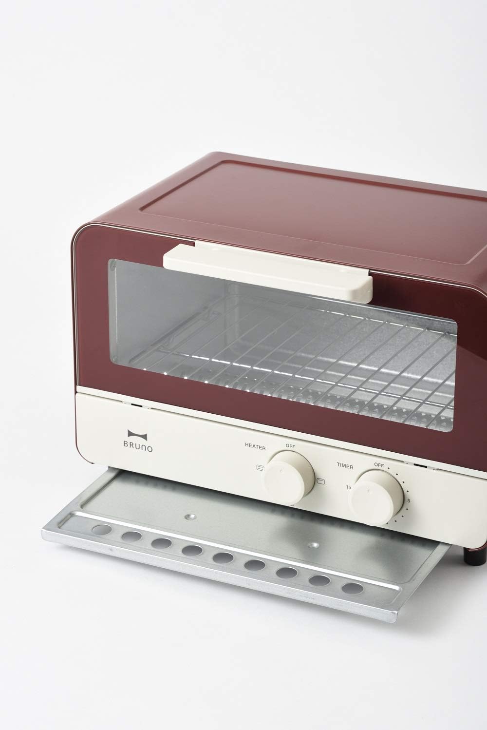 Amazon Bruno ブルーノ オーブントースター 2枚焼き おしゃれ 北欧 Boe052 ウォームグレー Bruno オーブン トースター