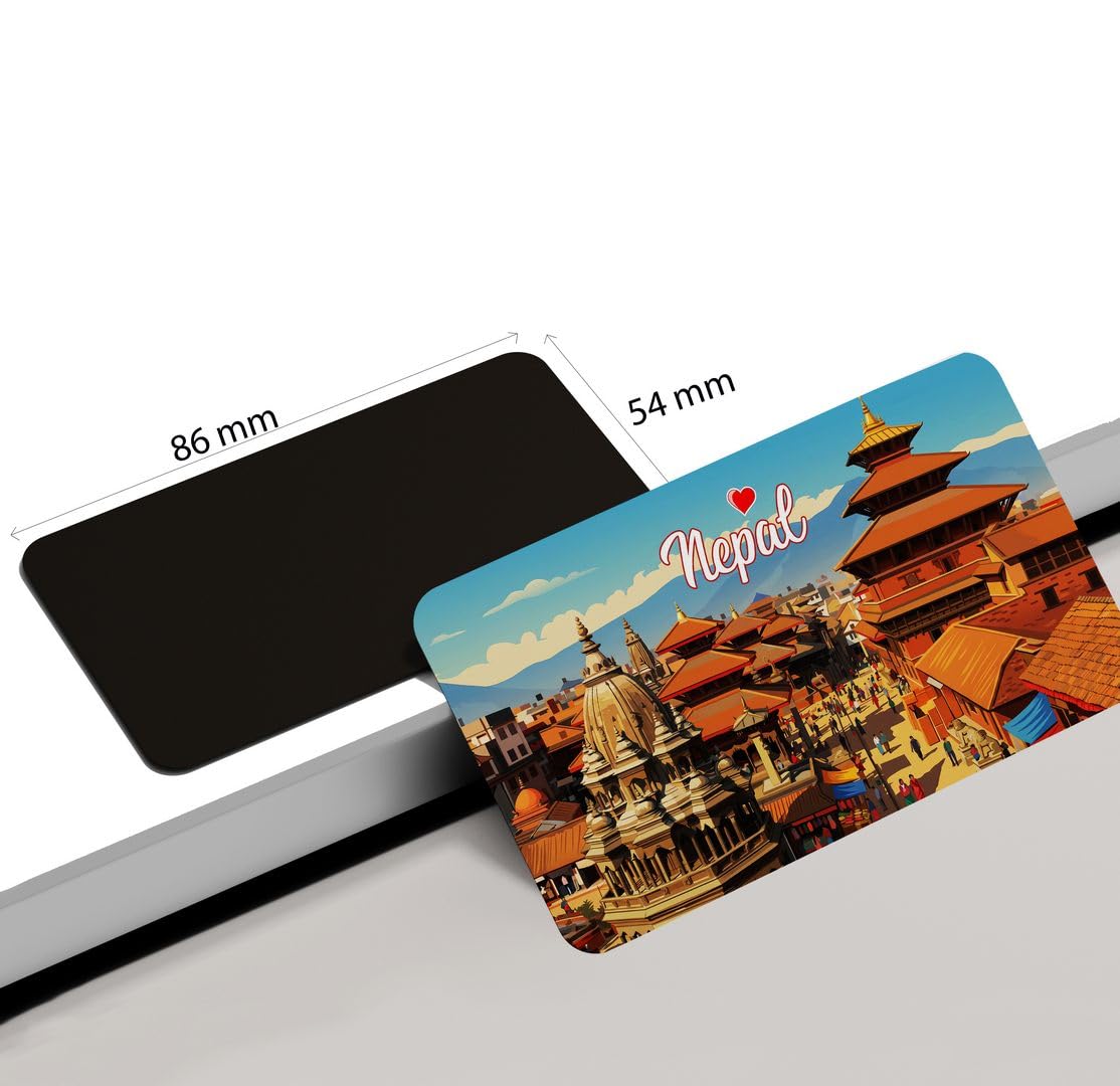 Nepal Fridge Magnets - Multicolor Pack -2