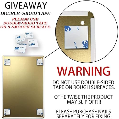 Miniatura 4 de KIOZIY Letreros de estaño para decoración del hogar, diseño floral de ciervo, con texto en inglés Get Buck Naked , letrero de metal para decoración