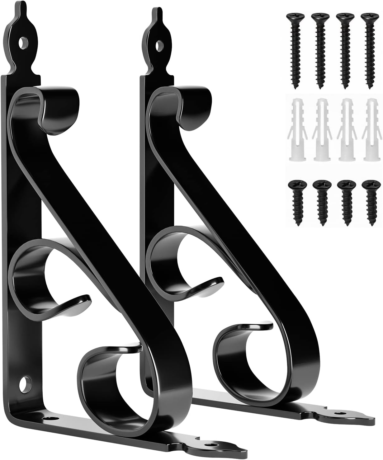 Decorative Shelf Brackets,Wall Mounted Floating Shelf