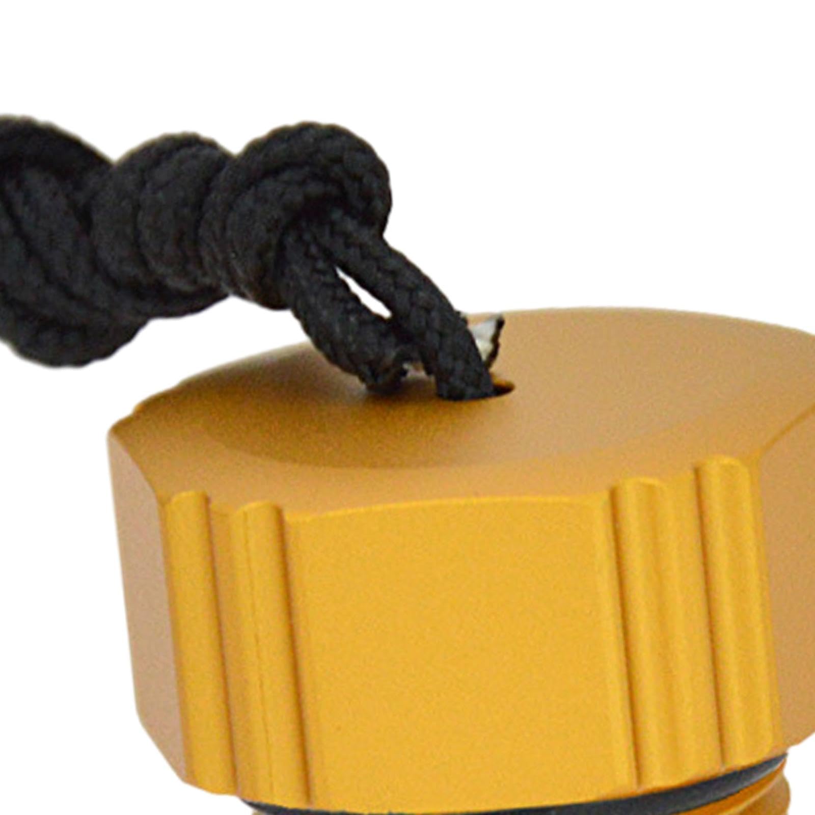 Fancyes Lightweight and Dust Cap for DIN Tank Valve - Essential Protection for Scuba Diving Gear, External Thread Gold