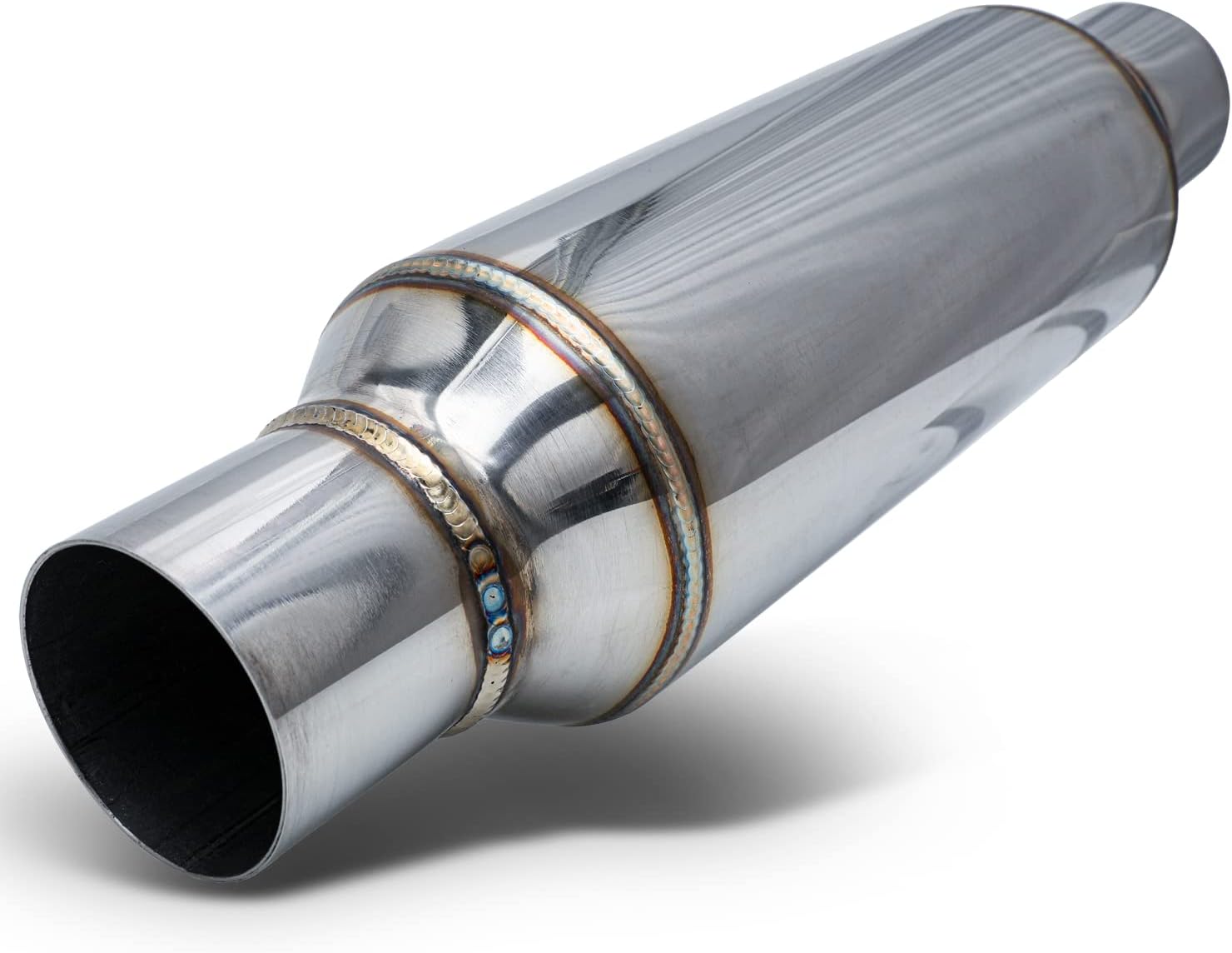 MAUTO Exhaust Muffler, Universal 16" Overall Length