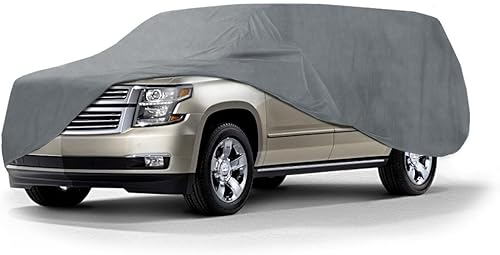 Coverking UVCSUV5I98 - Funda de coche universal para SUV extra grande (Suburban, Excursion), color gris disponible en Yaxa Colombia