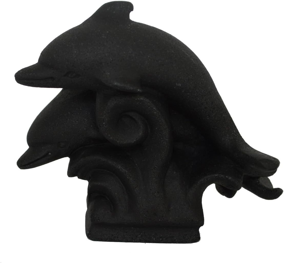 Estia Creations Knossos Minoan Dolphins sculpture - Ancient Greek artifact - Santorini