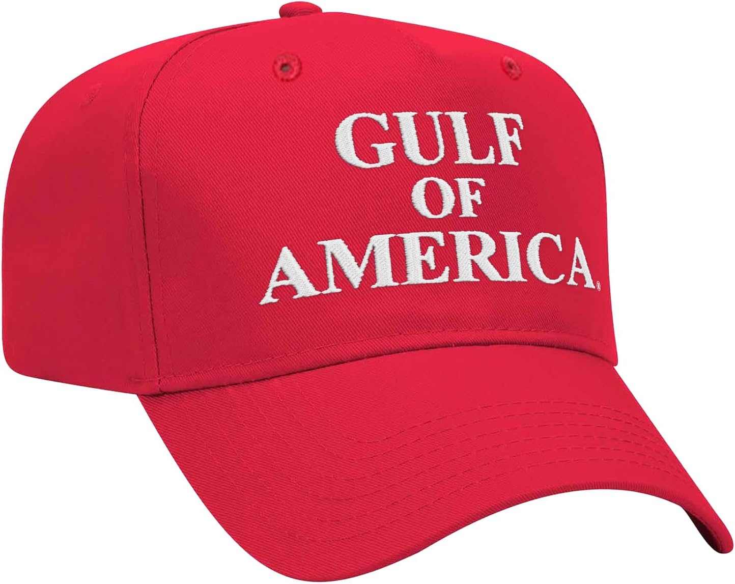 Gulf of America Hat - Baseball Cap - Stitch Embroidered in USA - America, Patriotic, Patriot - Gulf of Mexico - Adjustable