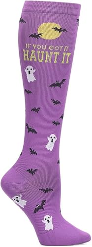 Nurse Mates Calcetines Compresión de 12-14 mmHg Sobre la pantorrilla Soporte cómodo 1 par