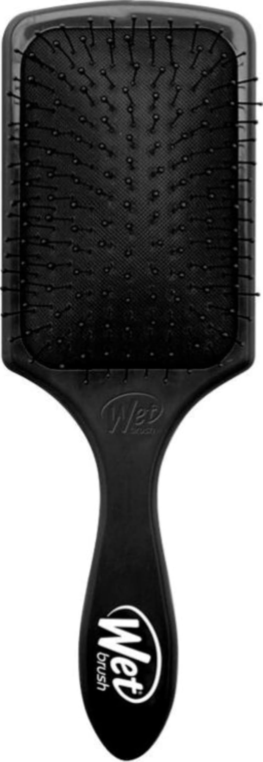 Wet Brush Paddle Detangler, IntelliFlex Bristles, Black