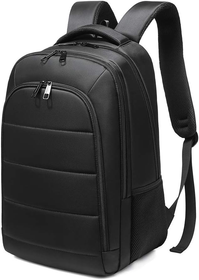 EURCOOL Men 15.6 inch Laptop Backpack for Male Mochila Travel Bags Water Repellent Teenage Backpacks for Travel/Business/School College/Men/Women