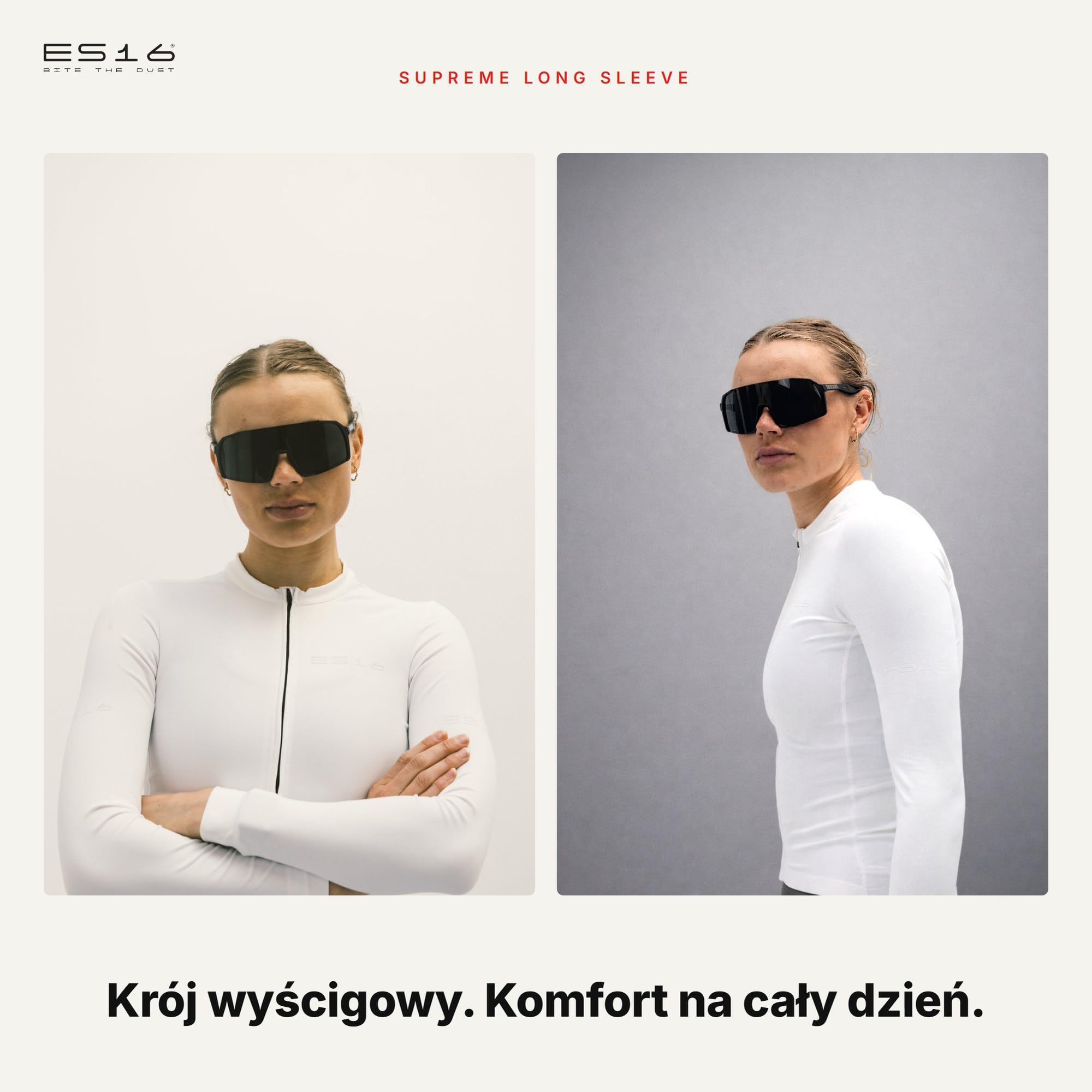 Koszulka Kolarska z Długim Rękawem Damska | Premium Long-Sleeve Cycling Jersey z Wstawkami Mesh, Damskim Krojem Race-Fit i Zamkiem – Oddychająca na Sezon Przejściowy