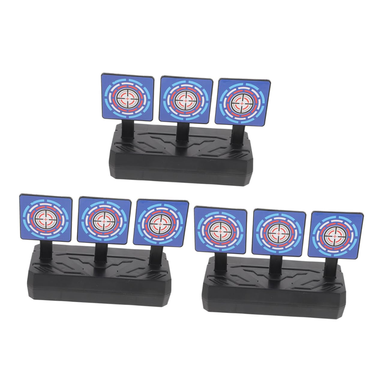 Kisangel 3Pcs Self Resetting Target for Sport Practice Durable Targets for Accuracy Training Indoor and Outdoor Games