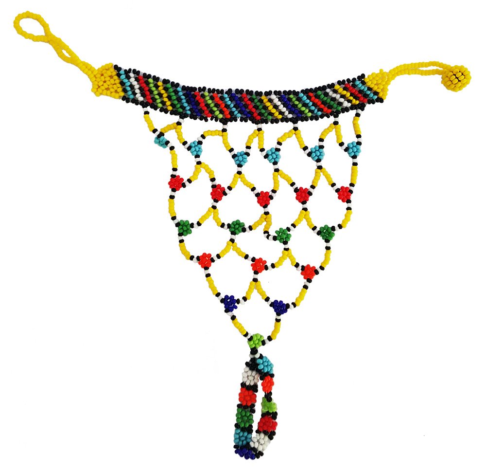 mehrunnisa South African Multicolor Zulu Beaded Ring Bracelet for Girls (JWL553)-picture-50