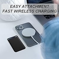 Vista 7 de Cartera magnética compatible con MagSafe para iPhone 17, 16, 15, 14, 13, 12 Pro Max Plus, sin recortes, tarjetero seguro Mag 3 para teléfono celular