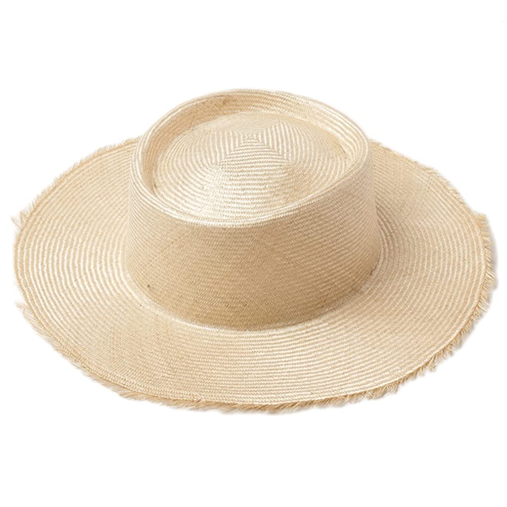 Cappello di paglia, tesa larga, cappello da sole unisex per ragazze | Cappello pieghevole, design semplice, cappello pieghevole, protegge la pelle delicata, riduce i danni UV, spiaggia