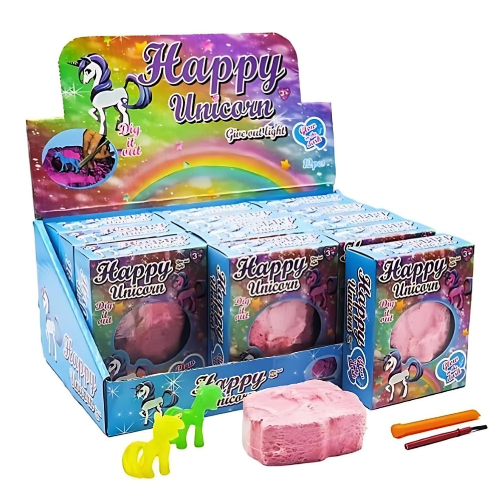 Birthday Popper Dig-It-Out Unicorn Excavation Kit with Surprise Toy Inside |Set of 12 |Fun & Educational - Birthday Return Gifts for Kids (B0D6YX7PXM) Amazon Price History, Amazon Price Tracker