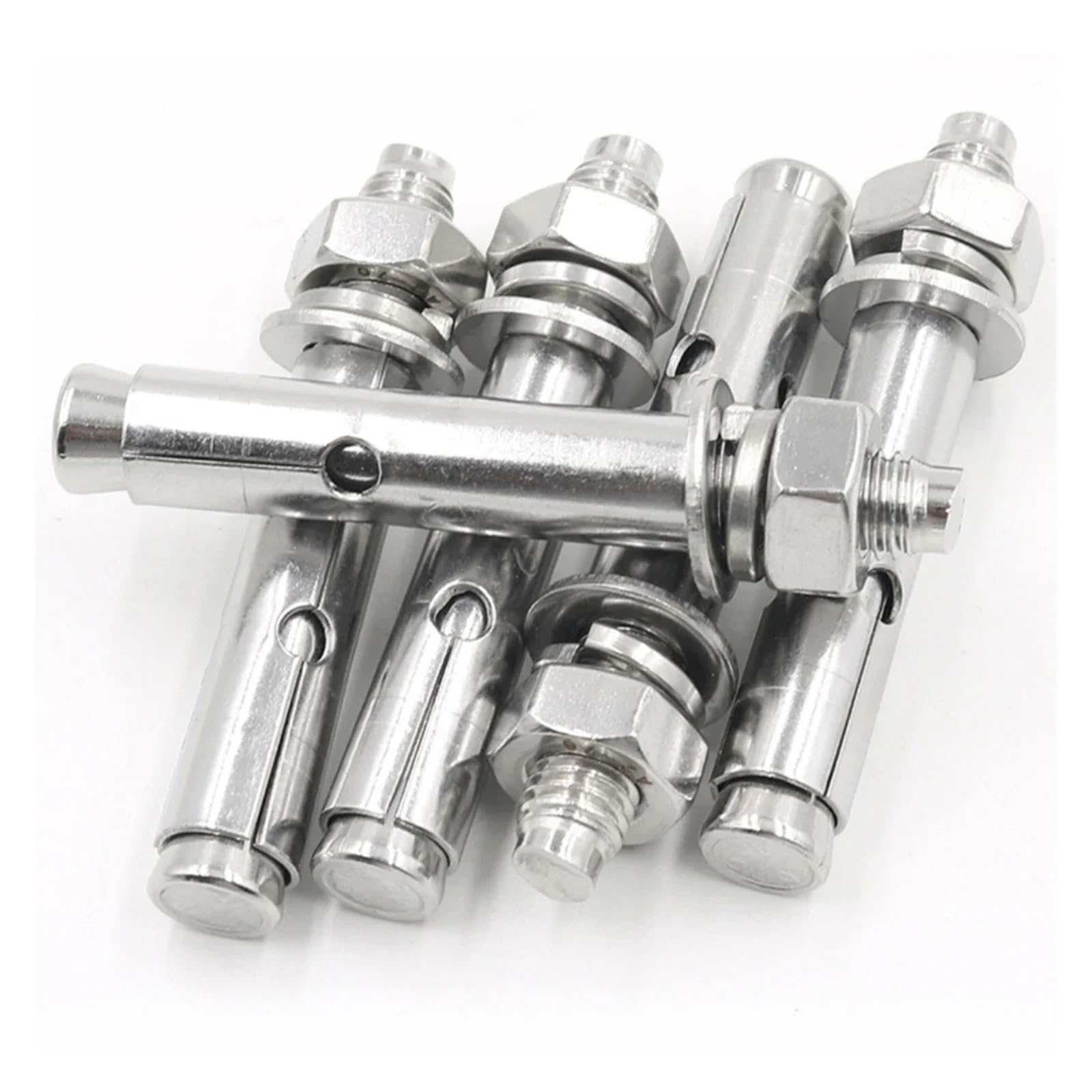 Anclaje expansion hormigon M6-M20, acero inox 304, manguito pesado