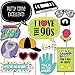 90's Throwback - 1990's Party Photo Booth Props Kit - 20 Count