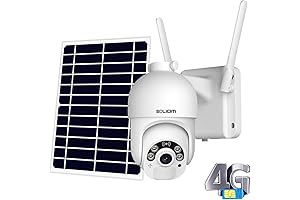 SOLIOM S800C-4G Cellular Wireless Security Camera: Your Outdoor Surveillance Solution