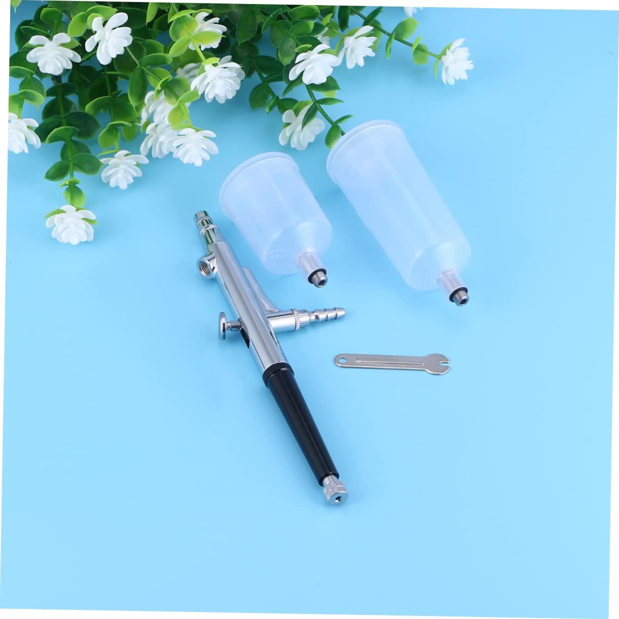 SEWACC Aerógrafo Boquilla Para Pintura De Uñas y Decoración De Pasteles Kit Completo Para Arte y Maquillaje