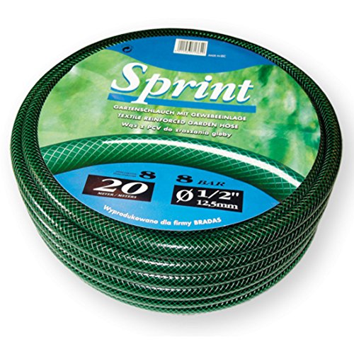 Preisvergleich Produktbild 1 Zoll Gartenschlauch Wasserschlauch 20 m Bewässerungsschlauch Schlauch Bewässerung grün 3-lagig 1,00 / m