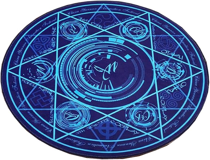 BABYL 魔法陣ラグマット 楽天市場】カーペット 魔法陣 丸形 ラグ 魔法陣 洗える 円形