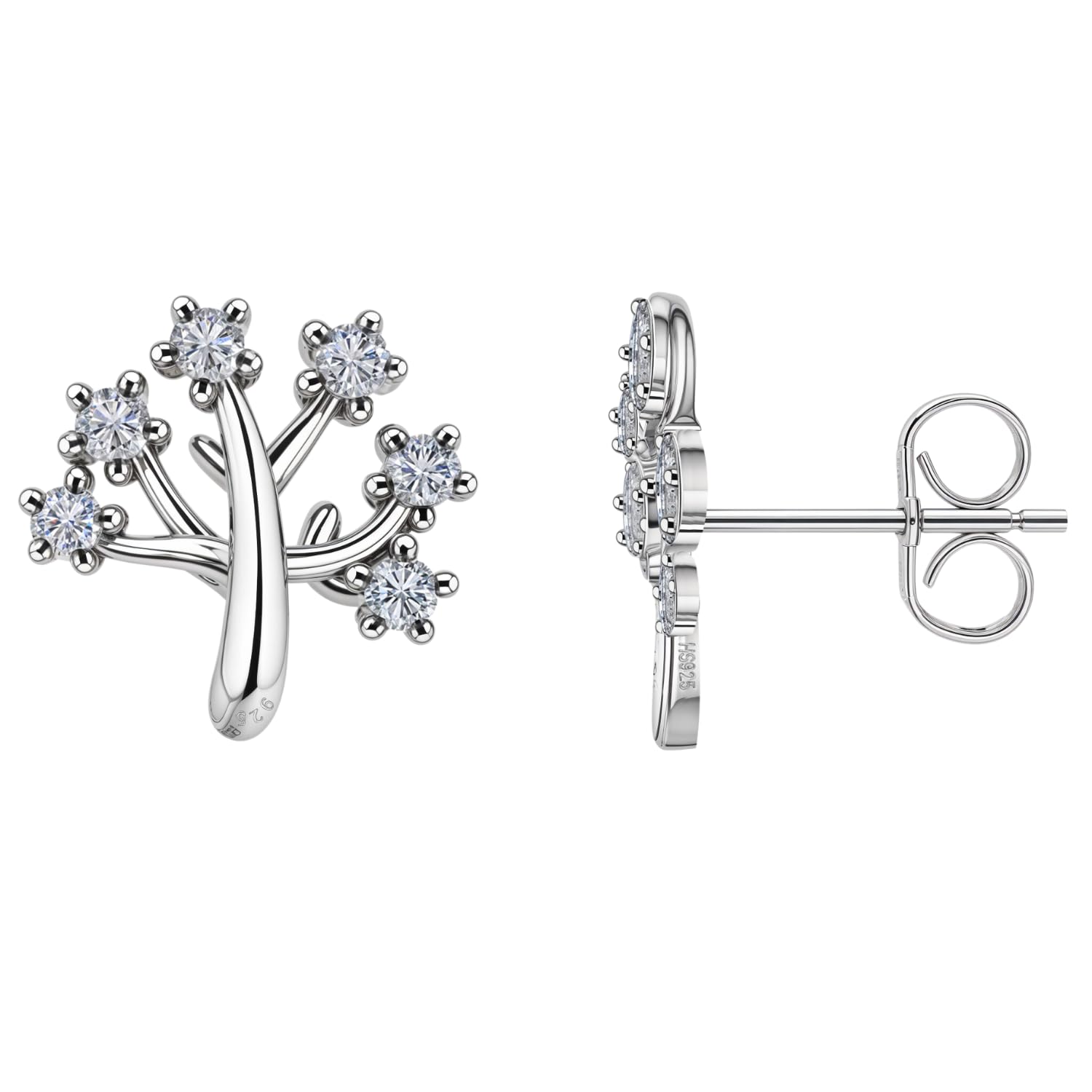HIGHSPARK 925 Silver Tree of Life Earrings | 92.5 Sterling Silver & Stunning Shine | Lovely Gift - Tree of Life (B0DFYTMTYX) Amazon Price History, Amazon Price Tracker