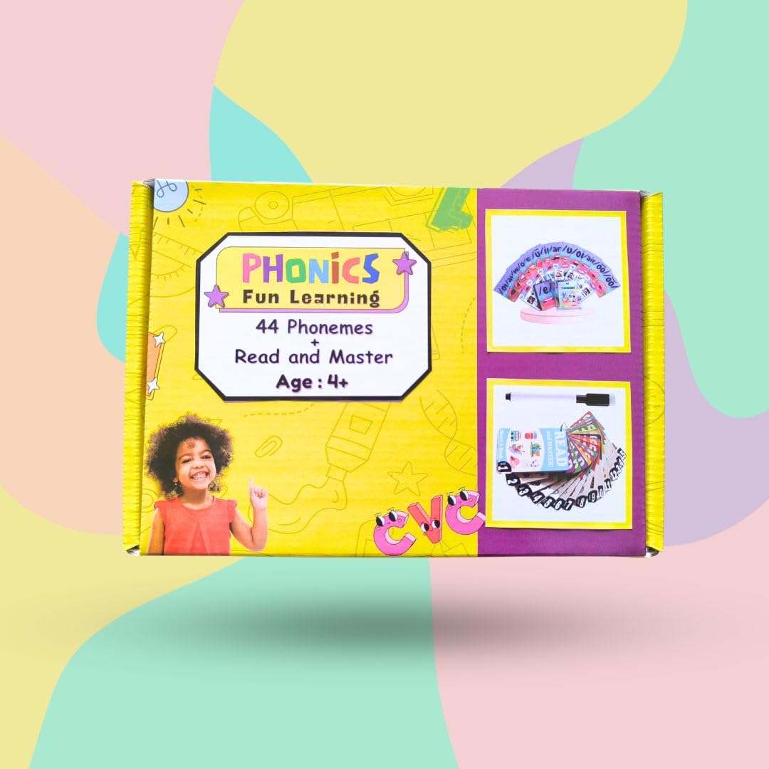 Buy EDUSTAR Phonics Fun Learning (44 Phonemes + Read & Master