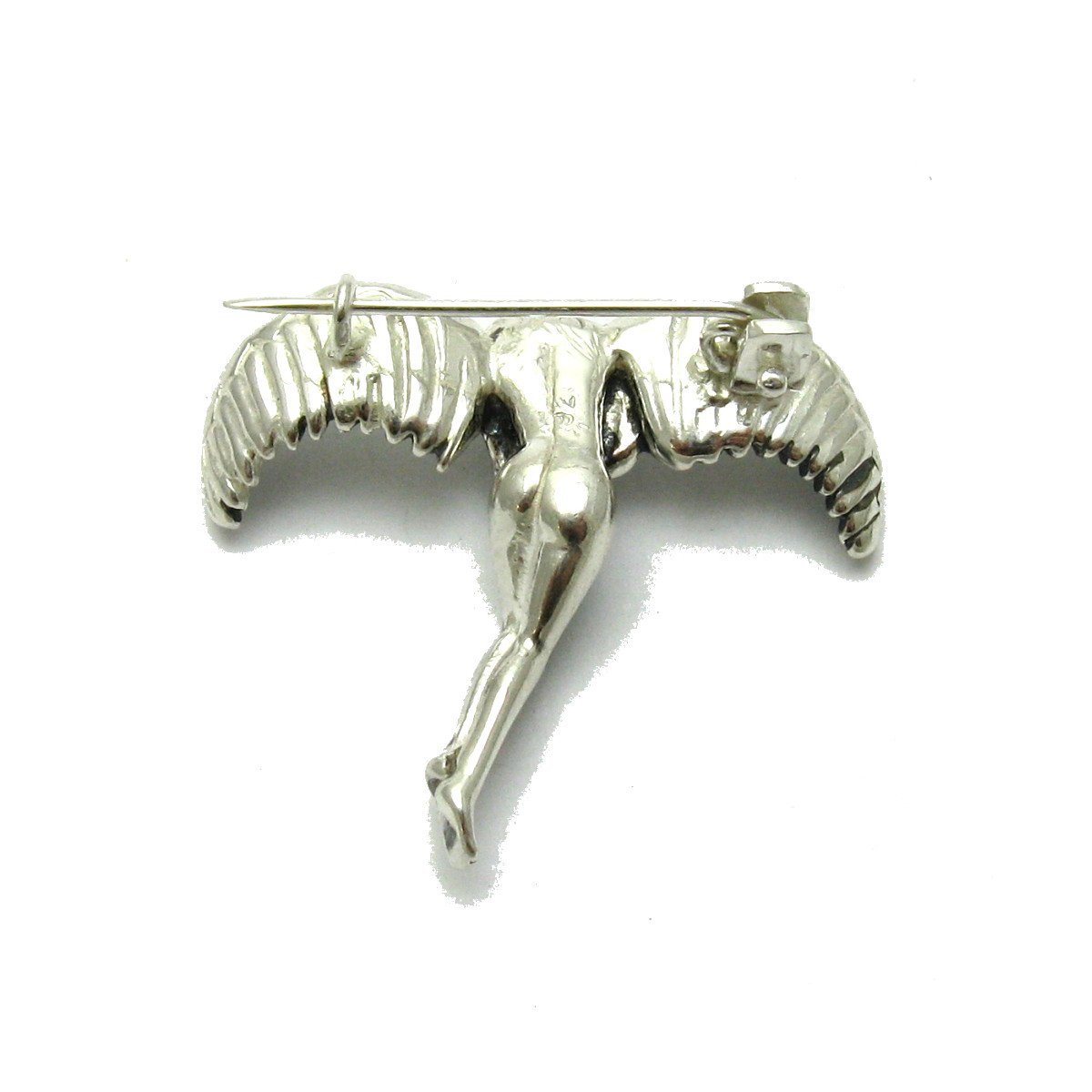 Broche en argent massif 925 Ange A000100 Empress