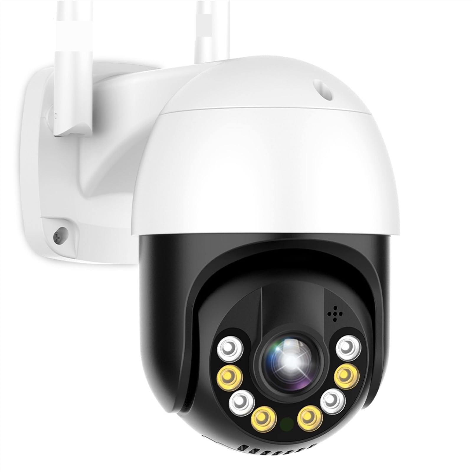 CVFRDD 8MP 4K PTZ Camera 4MP H.265 Wireless Outdoor IP Camera 1080P HD AI Human Detection P2P Video Surveillance CCTV(1080P With 64G SD)