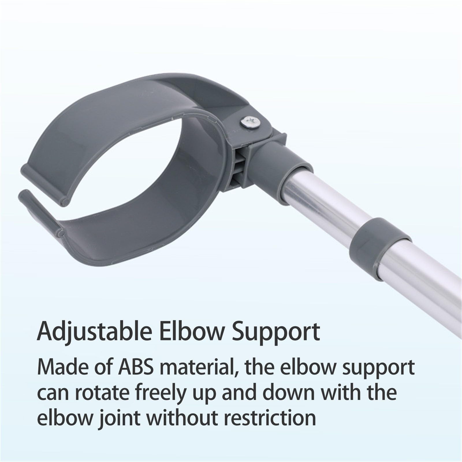 Muletas Adulto, Altura Ajustable De 140 A 188 Cm, Muletas Para El Brazo Cómodas Aluminio Médicas Muletas Ortopédicas Para Lesiones En Las Piernas