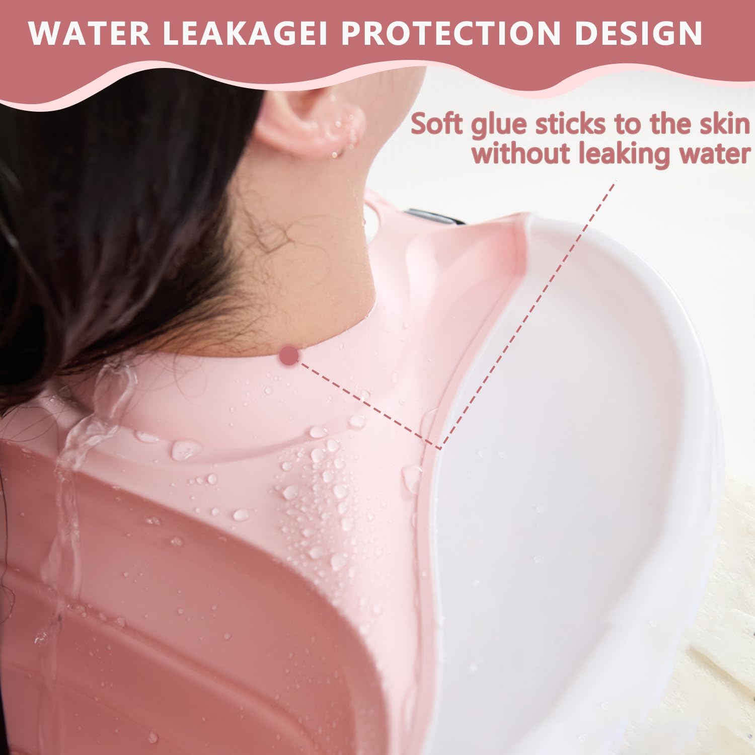 Lavacabezas Plegable, Lavacabezas Portatil con Tubo Desagüe, Lavacabezas Portátil TPE para Personas Encamadas, Herramienta Lavar Cabello para Mujeres Embarazadas y Personas con Movilidad Reducida (C)