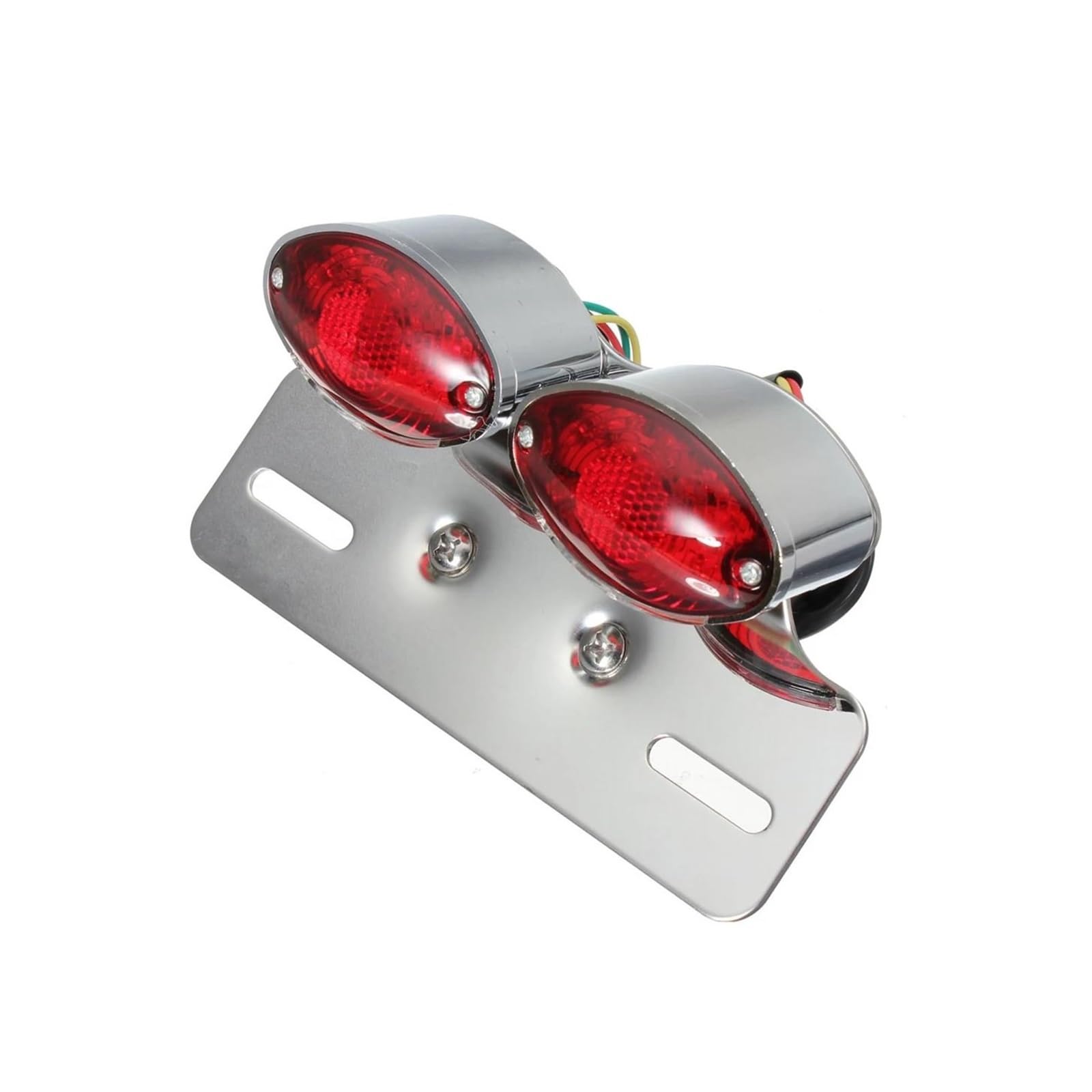 Luce Posteriore Per Motocicletta Piastra Freno A LED Fanale Indicatori Di Direzione Cafe Racer Accessori Parti Modificate Moto Custom
