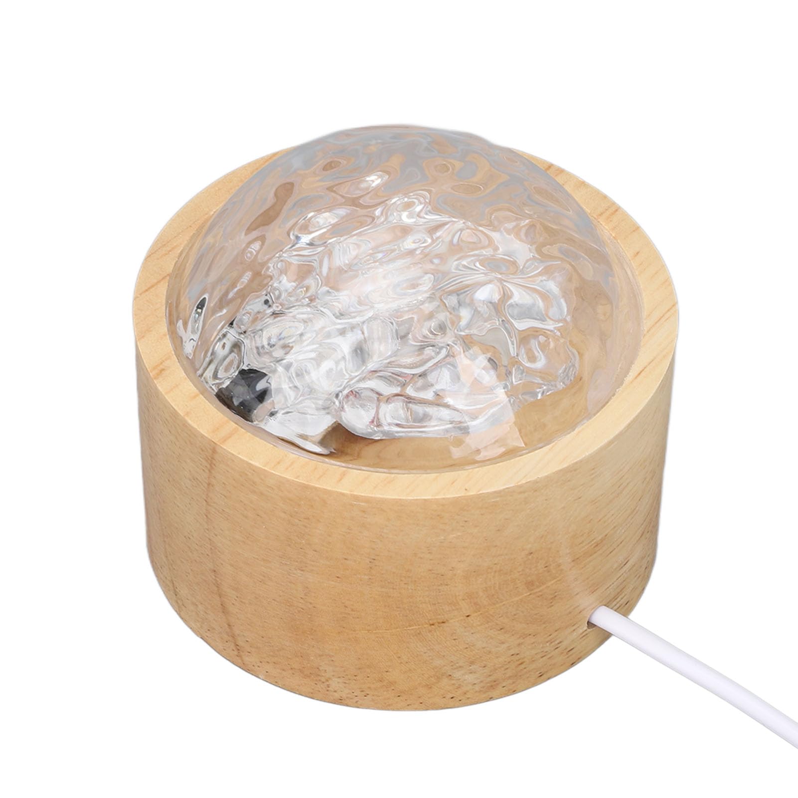 Dynamic Rotating Water Ripple Night Light with Color Changing RGB Crystal Lamp, 16 Colors & Adjustable Brightness - Image 4