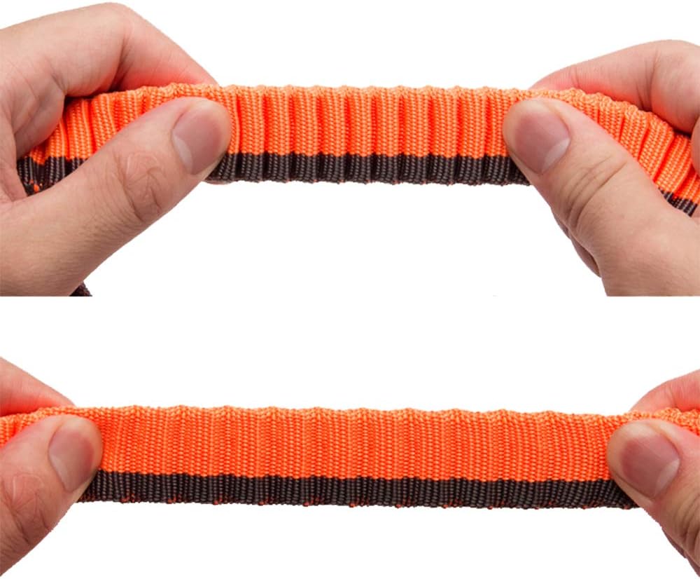 Truelove Bungee Dog Lead Hands Free Leash Adjustable Elastic Shock Absorbing Long Cord TLL2271 (M, Orange) - Image 5