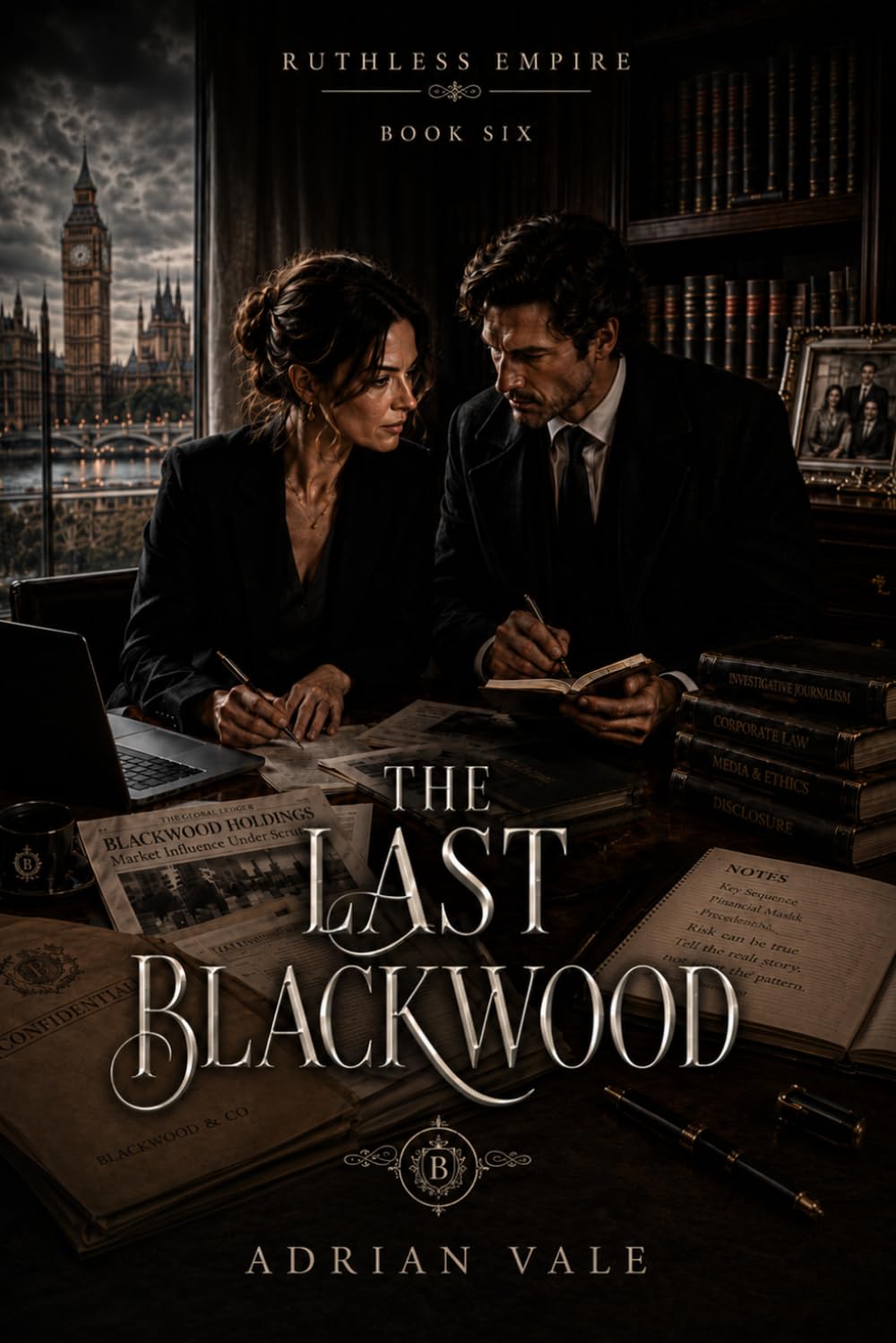 The Last Blackwood: A Billionaire Romantic Suspense Finale of Legal Secrets, Investigative Journalism, and the Sequence That Started It All (Ruthless Empire)