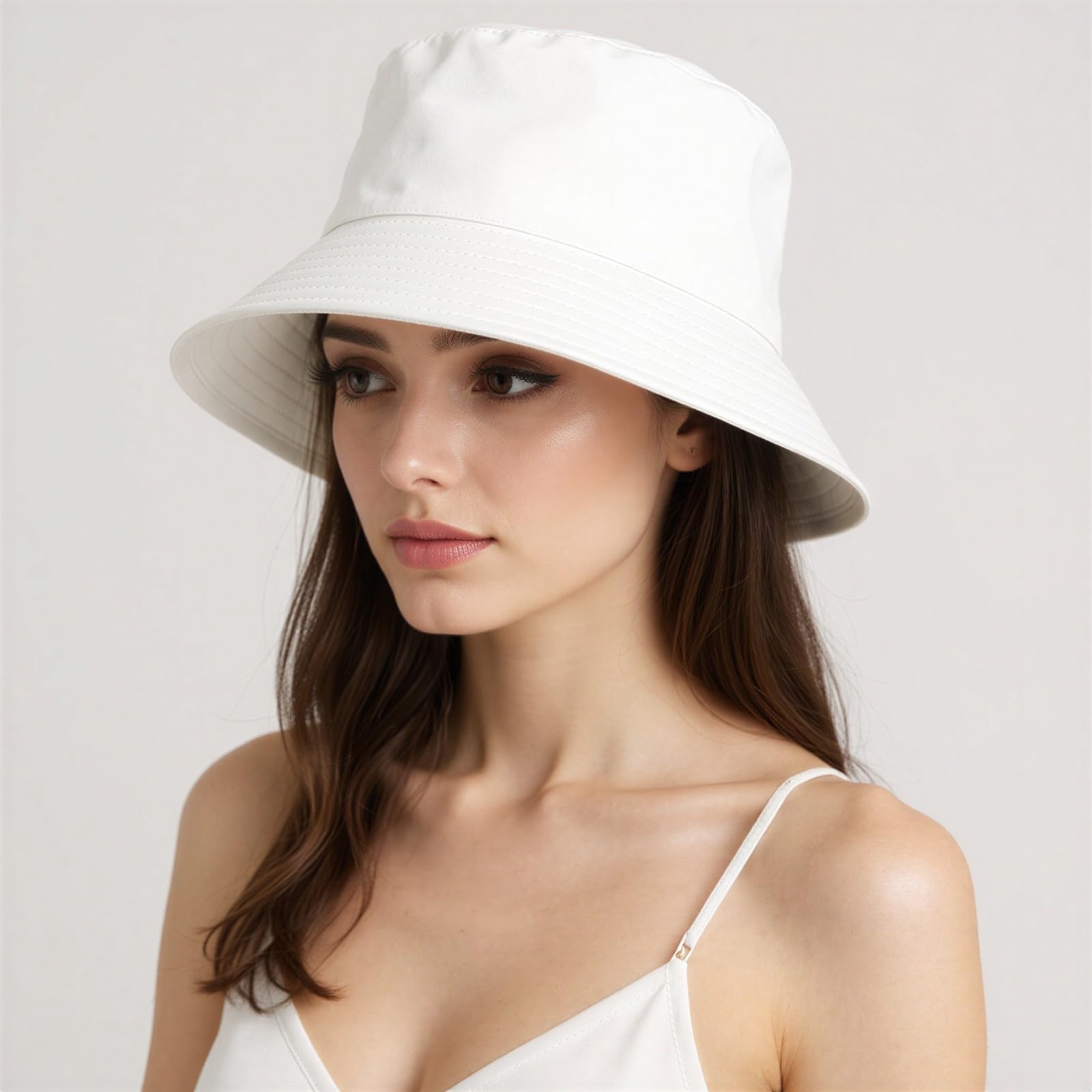 12 sombreros de pescador, unisex, de algodón, unisex, para hombres y mujeres, gorras de pesca plegables transpirables, de ala ancha, para viajes, playa, manualidades