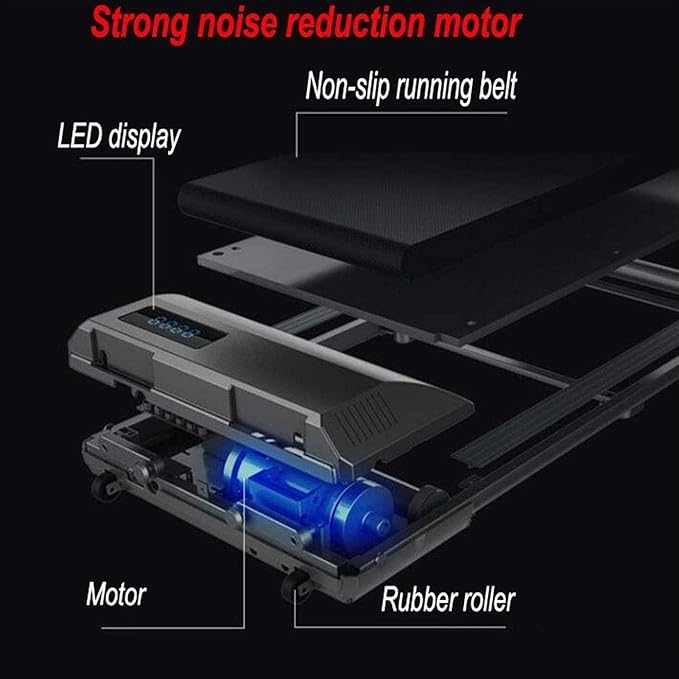 Caminadora Eléctrica Portátil NYTFHMS con Control Remoto y Pantalla LCD miniatura 5