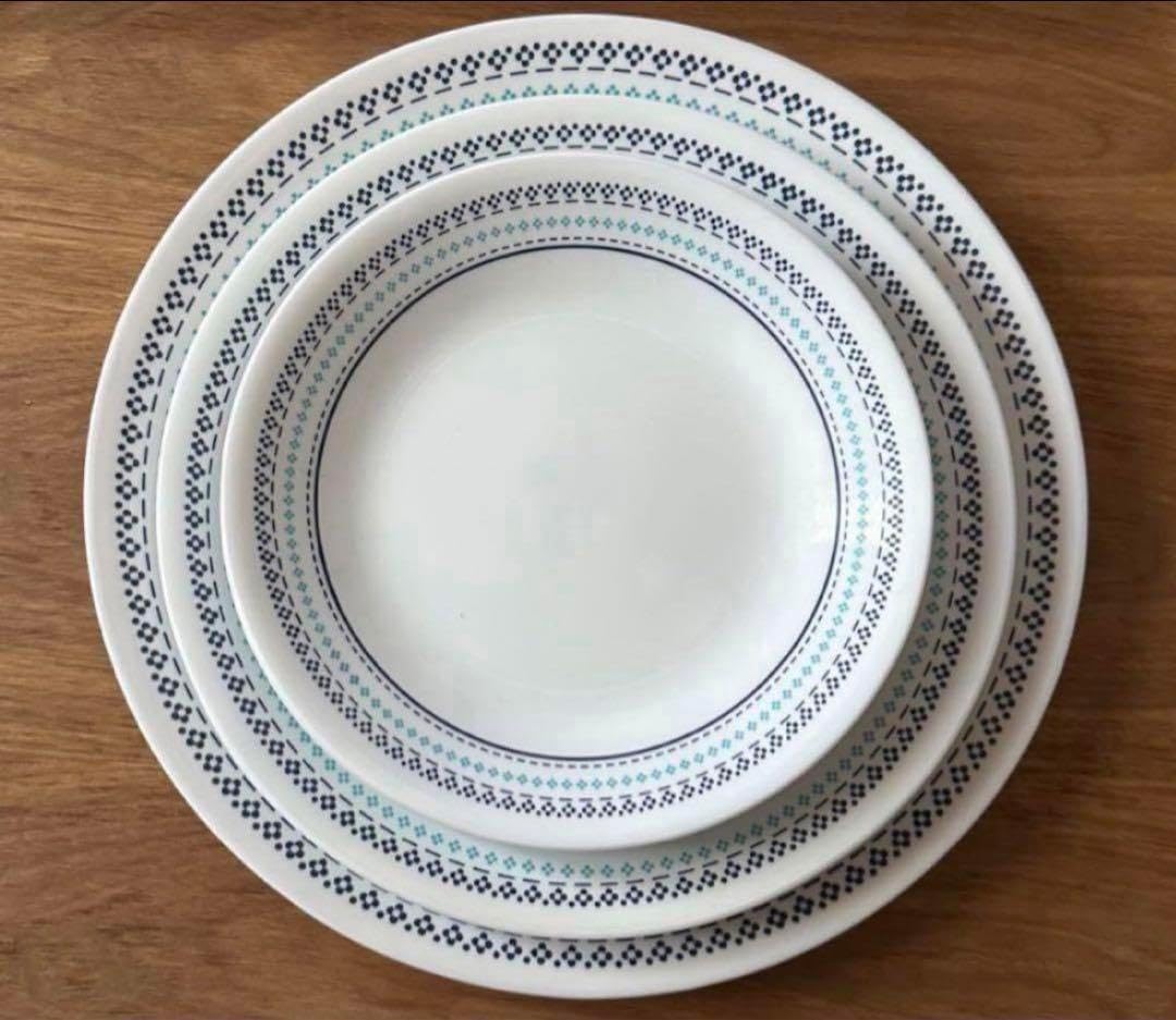 コレール　フォークスティッチ　11枚セット　北欧 コレール フォークスティッチ 11枚セット 北欧 Corelle Brands