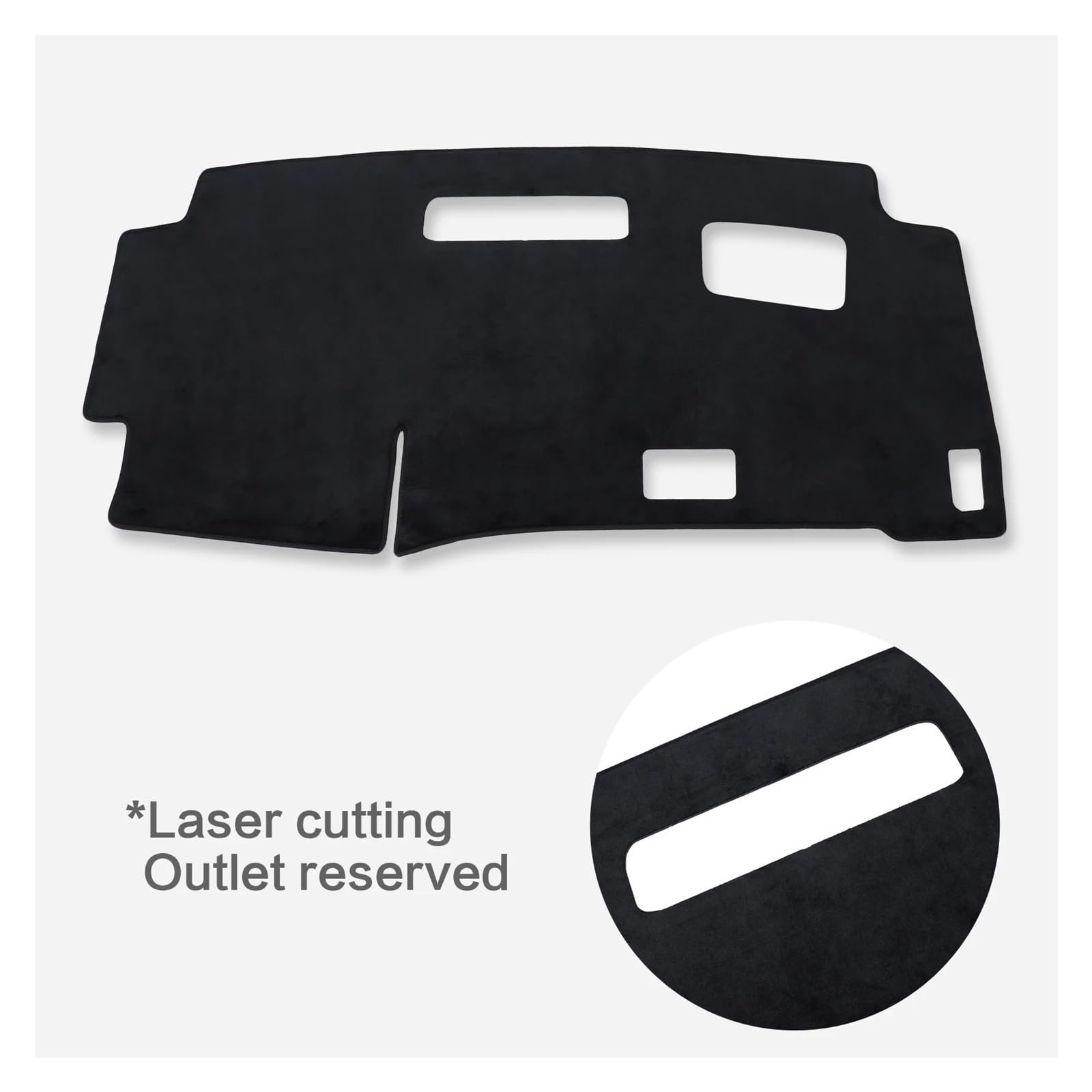 Antirutschmatten Für Nissan Für Serena C28 2023 2024 2025 Auto Dashboard Matte Sonnenschirm Schutz Teppich Dash Mat Dashmat Dashboard rutschfeste Mat(RHD NO HUD)