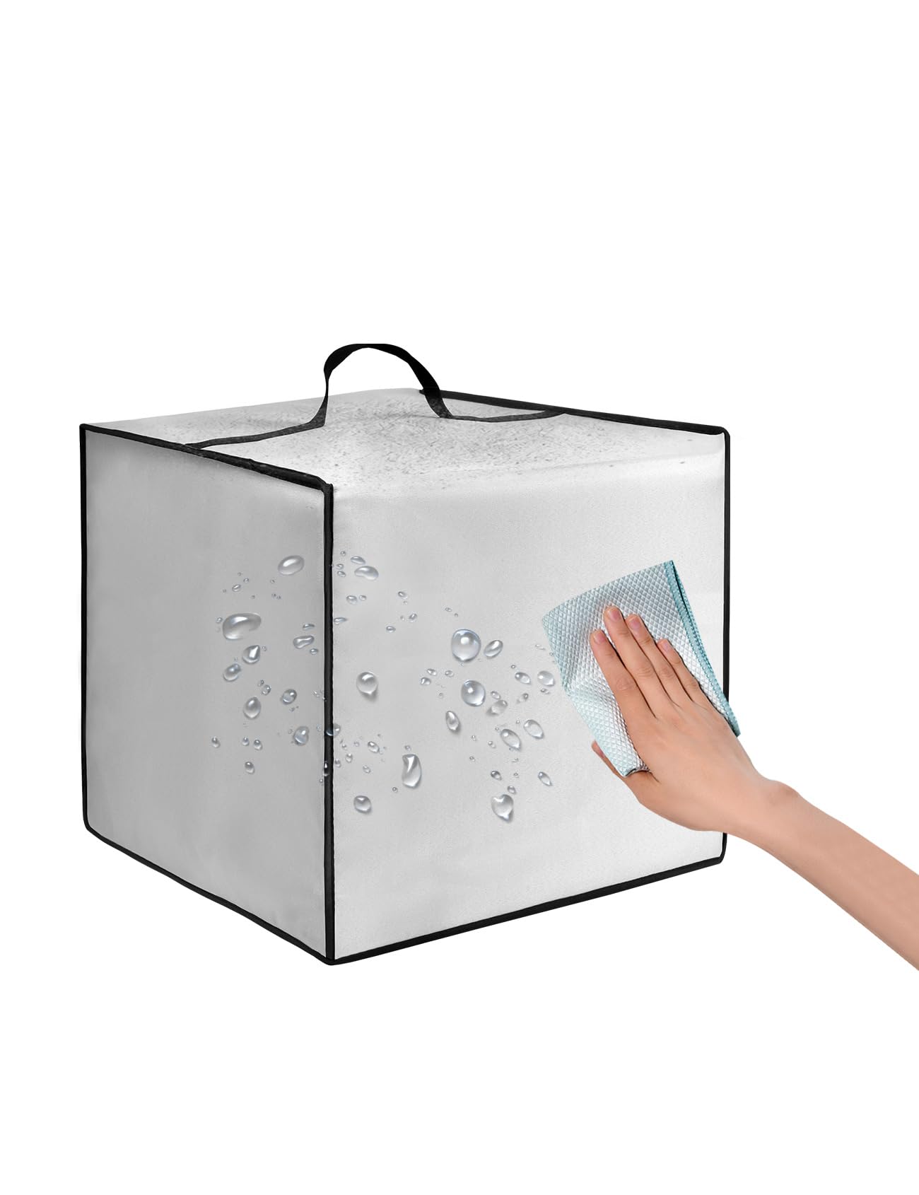Housse pour machine à café goutte à goutte - Couvercle de machine à café de luxe - Couvercle intégré - Couvercle en nylon imperméable et antistatique - Compatible avec les machines à expresso Ninja