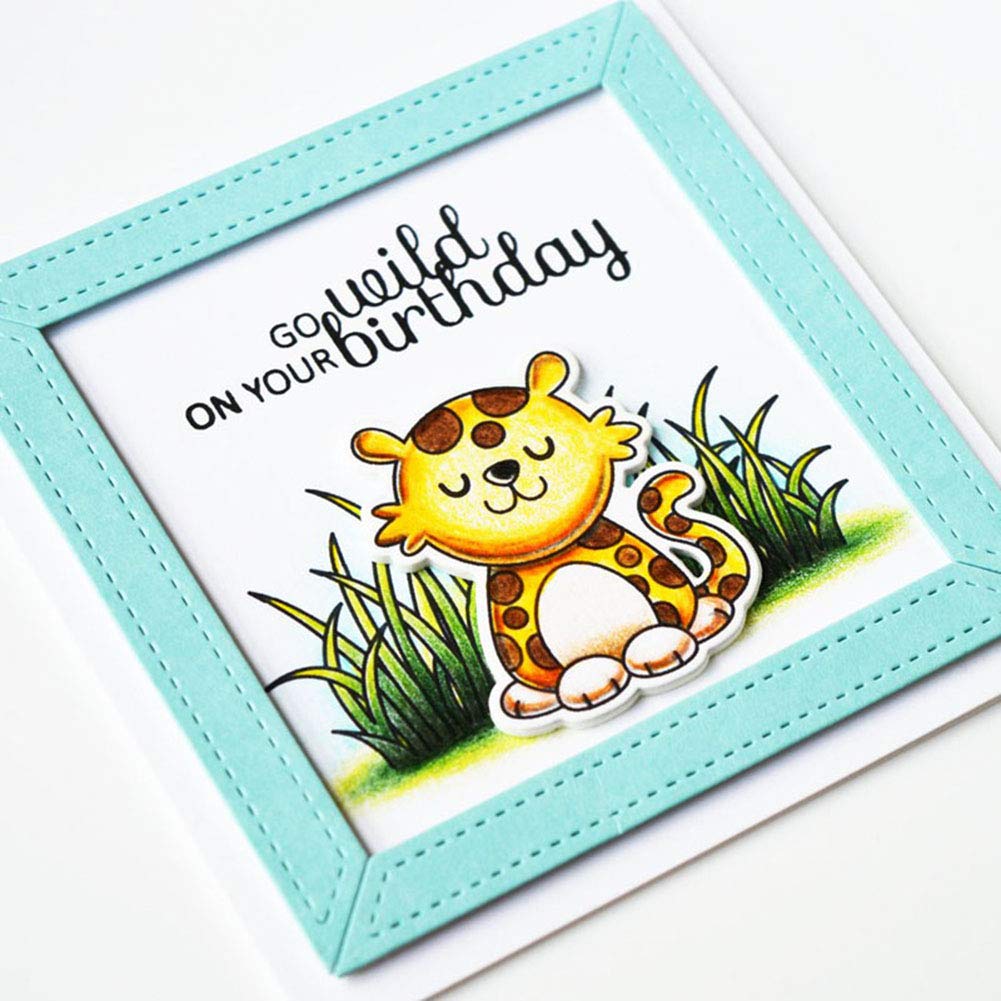 Fustella Metallo Per Scrapbooking 8x14,4 Cm – Taglio E Goffratura Fai Da Te, Carte E Biglietti