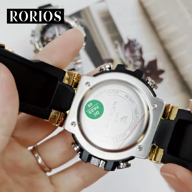 RORIOS Sportivo Orologio per Uomo Orologi Digitale con Sveglia