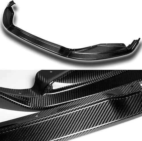 Miniatura 2 de Q1-TECH, borde de parachoques delantero compatible con Lexus GS350 GS450h F-Sport 2013 - 2015, alerón de labio delantero, kit de divisor de fibra de