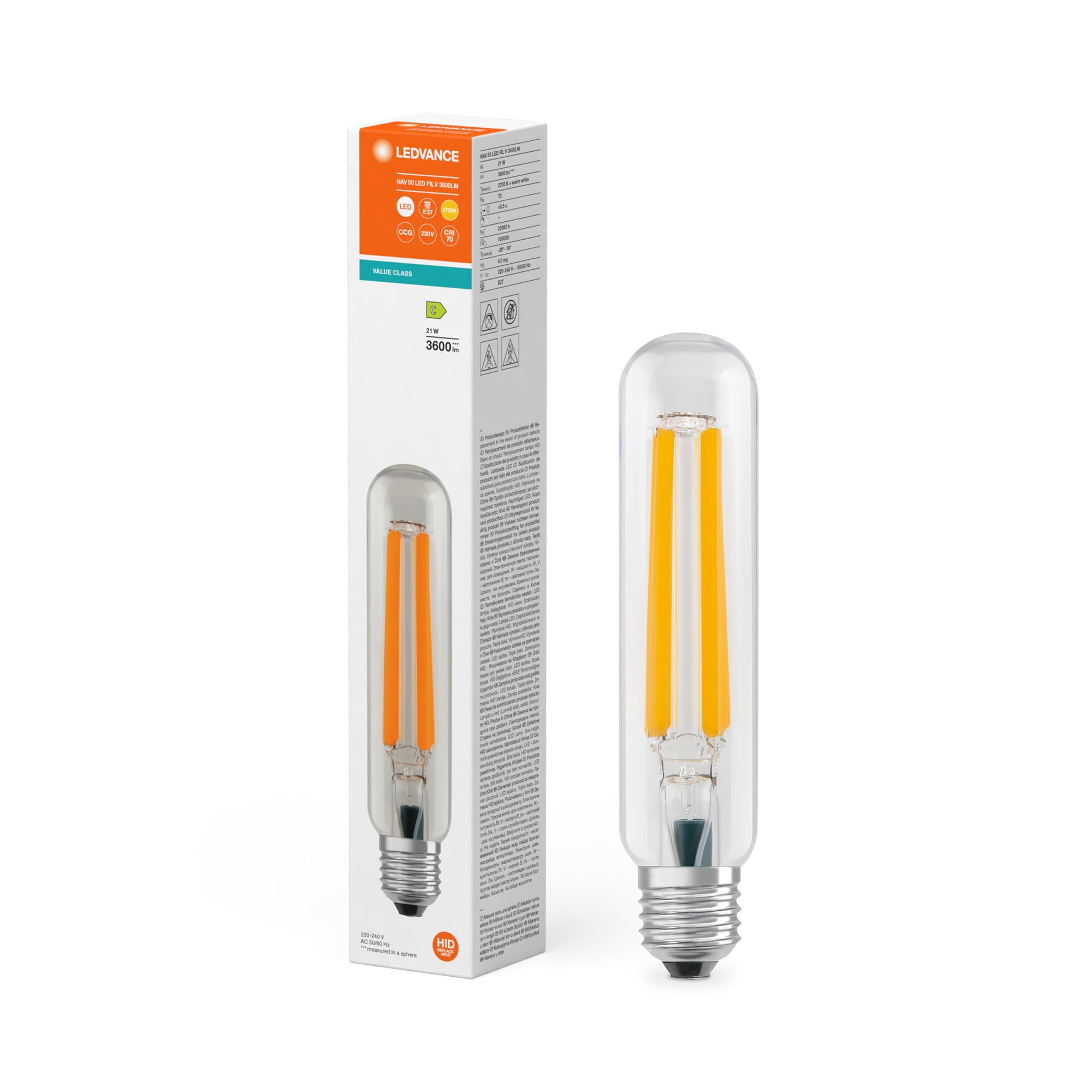 LEDVANCE Replacement LED for NAV Lamps for Design-Oriented Applications in Outdoor Lighting