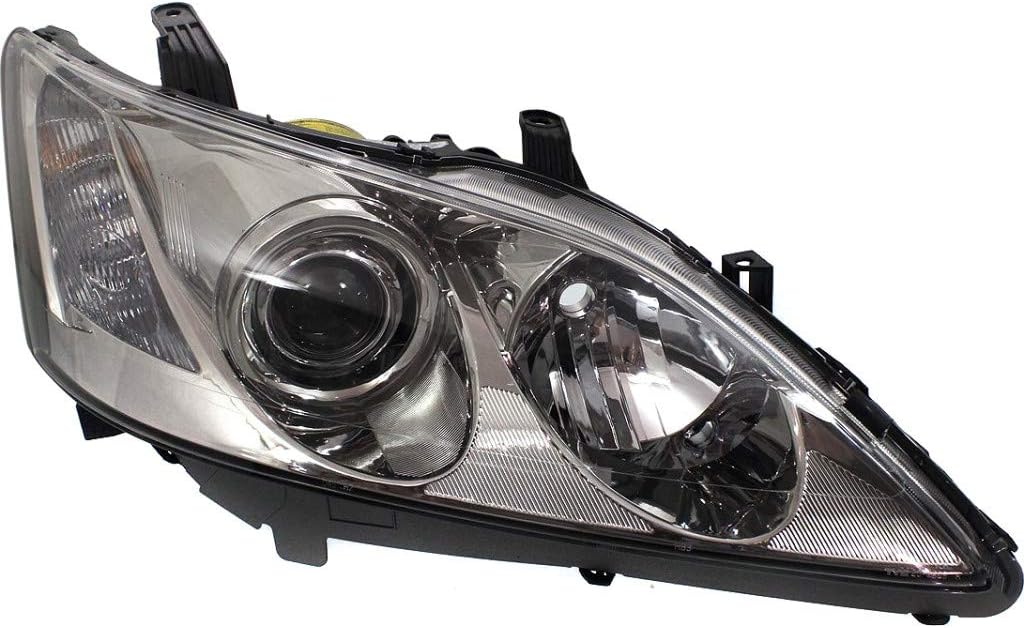 For Lexus ES350 2007 2008 2009 Headlight Driver and Passenger Side | Pair | w/Adaptive Front Light System | HID | CAPA | Replacement For LX2502142C, LX2503142C | 81185-33680, 81145-33680