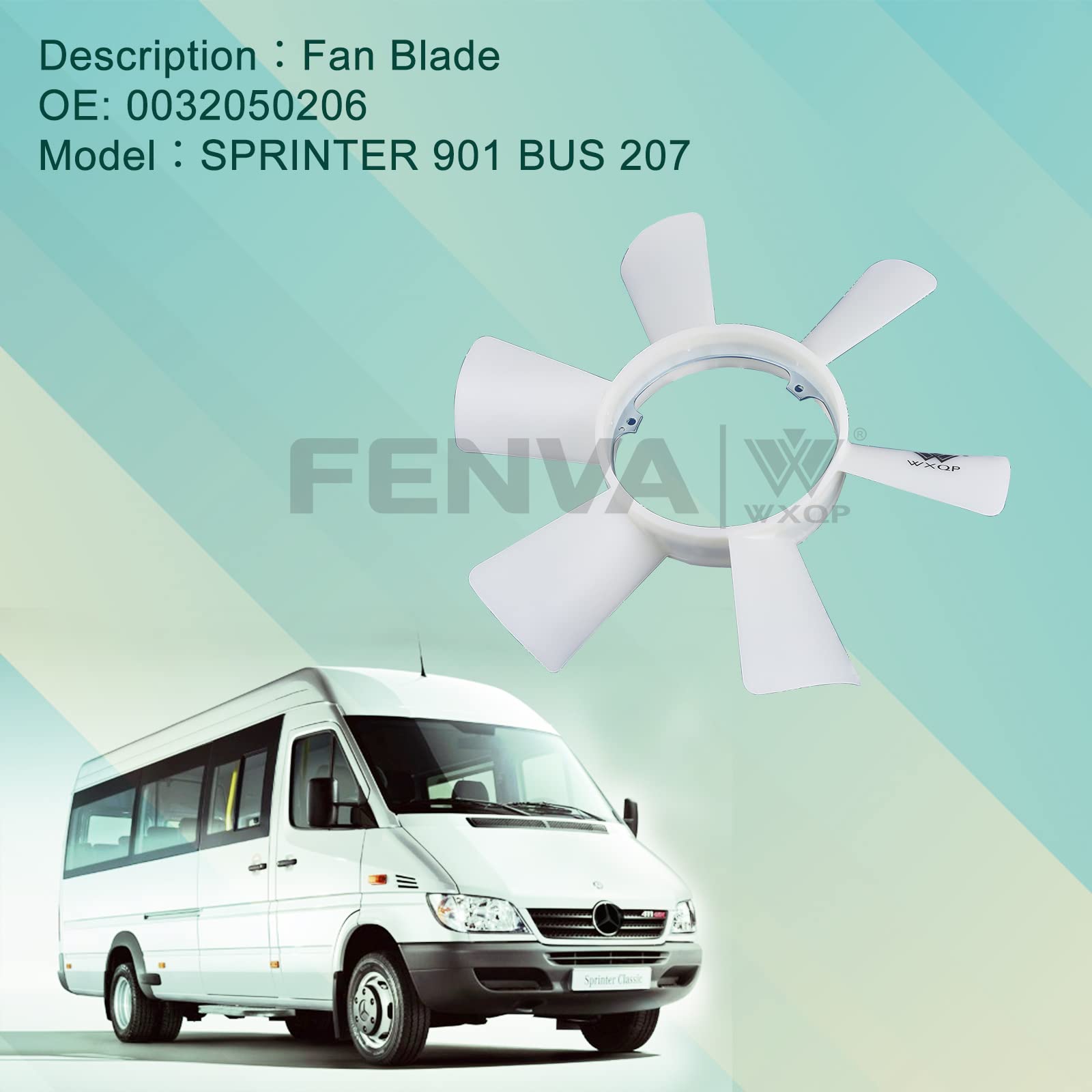 Amazon.com: Engine Cooling Fan Blade for Mercedes-Benz Sprinter